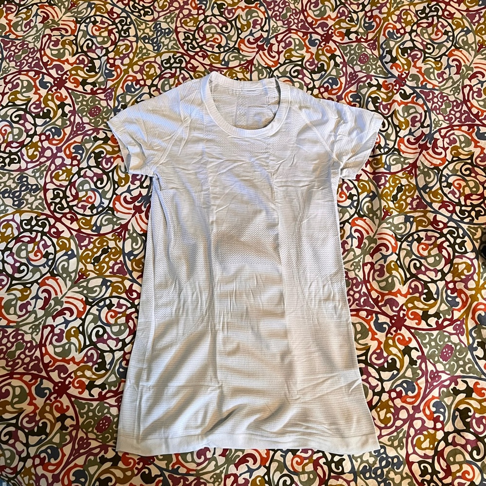 White Swiftly Tech Short Sleeve
